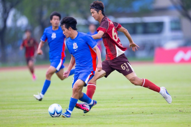 申花U20主场3-1逆转陕西联合，陈金铎头槌赵舒奕张煜连击
