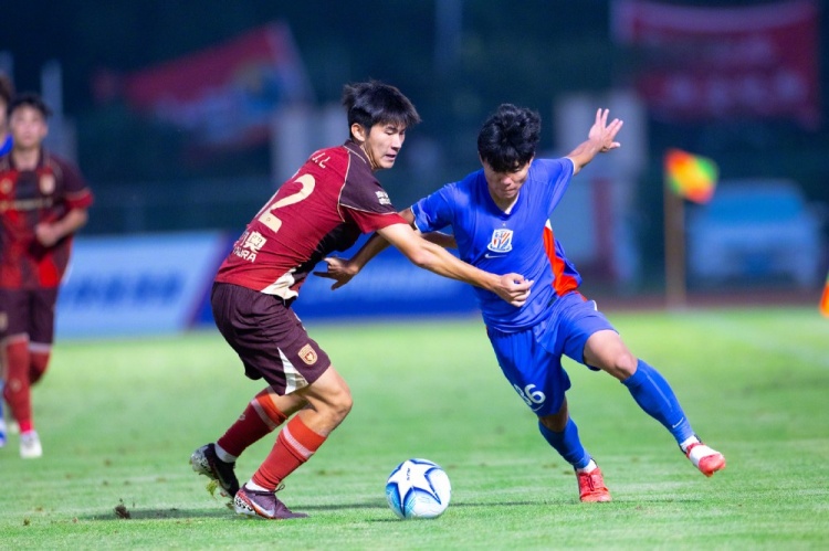 申花U20主场3-1逆转陕西联合，陈金铎头槌赵舒奕张煜连击