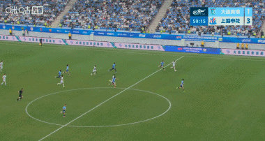 拉唐半场奔袭单刀破门,申花3-1领先英博 拉唐半场奔袭单刀破门,申花3-1领先英博