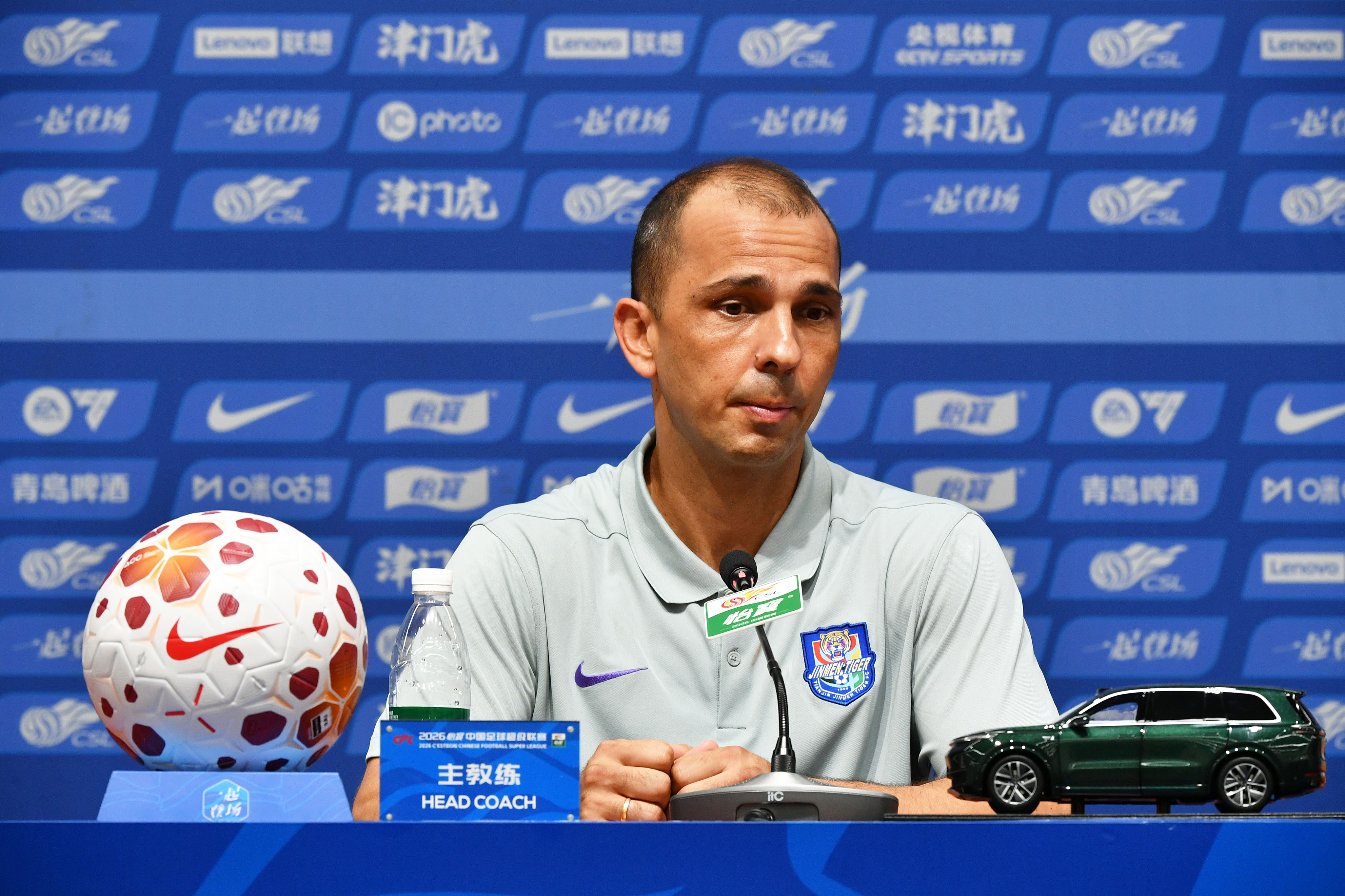 津门虎客场2-0申花,助教揭取胜三要素