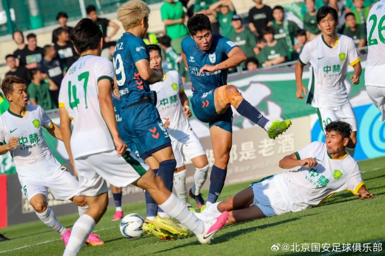 张玉宁传射 贾非凡首球 北京国安2-1大连可为进足协杯八强