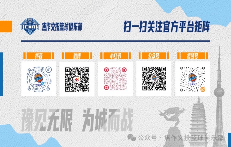 河南焦作文投放弃五外援续约权 霍尔德等即战力离队