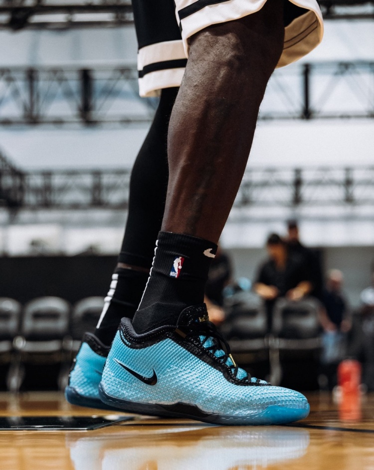 詹姆斯上脚LeBron 24训练 第24代勒布朗正代确认已在路上